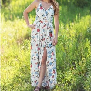 American Eagle Flowy Jumpsuit